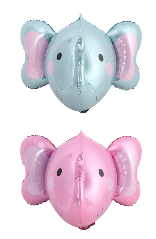 3D lauva tīģeris pērtiķis zilonis galva dzīvnieka folija hēlija balons zēns meitene džungļu dzimšanas dienas ballītes dekorācija bērnu duša bērniem dāvana