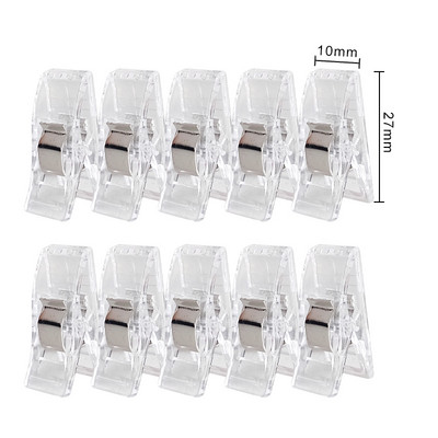 50 de bucăți cleme de cusut cleme de plastic matlasare crafting croșetat tricotat cleme de siguranță cleme de legare bricolaj accesorii de cusut instrumente