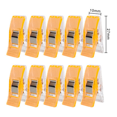 50 de bucăți cleme de cusut cleme de plastic matlasare crafting croșetat tricotat cleme de siguranță cleme de legare bricolaj accesorii de cusut instrumente