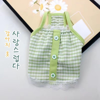 Καλοκαιρινά ρούχα για σκύλους για κατοικίδια Σκύλος για κουτάβι πουκάμισο γιλέκο γάτας Δαντέλα από τούλι Ρούχα για κατοικίδια Τσιουάουα Tshirt Puppy Γιλέκο Γιορκσάιρ Ρόπα Πέρρο