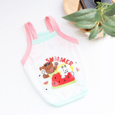 Καλοκαιρινά ρούχα για σκύλους για κατοικίδια Σκύλος για κουτάβι πουκάμισο γιλέκο γάτας Δαντέλα από τούλι Ρούχα για κατοικίδια Τσιουάουα Tshirt Puppy Γιλέκο Γιορκσάιρ Ρόπα Πέρρο