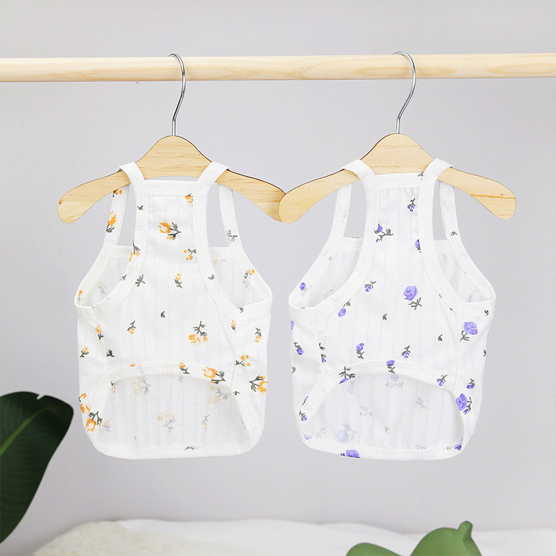 Καλοκαιρινά ρούχα για σκύλους για κατοικίδια Σκύλος για κουτάβι πουκάμισο γιλέκο γάτας Δαντέλα από τούλι Ρούχα για κατοικίδια Τσιουάουα Tshirt Puppy Γιλέκο Γιορκσάιρ Ρόπα Πέρρο