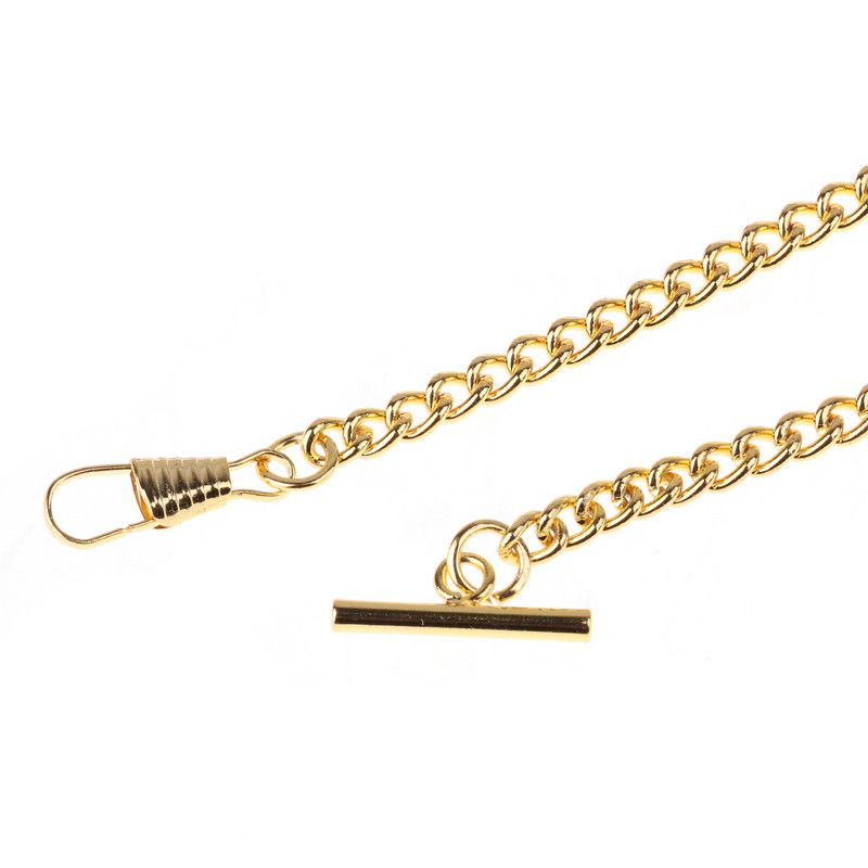 Vintage džepni sat Albert lanac Kaput Prsluk Traperice Dekorativni lanci Metalna spojnica s karikom s T šipkom Lobster kopča DIY odjevni dodatak