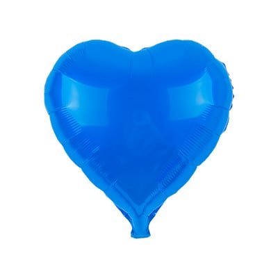 5db / tétel 18 hüvelykes horgos szív alakú ötágú csillag alumínium fólia lufi születésnapi parti valentin esküvői dekoráció