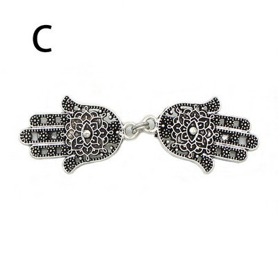 Moterų retro vintažinis kardiganas su segtuku Megztinis skara Palaidinė Apykaklė Megztinis Šalikas Užsegimas Sagė Pin Papuošalai Priedai