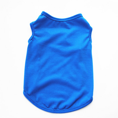 Nyári kutyaruhák egyszínű kutyamellény üres fenekű kölyök ing Puha ruhák kicsi, közepes kutyának Chihuahua Ropa Perro XS-XL