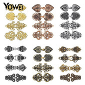 4Vnt Retro megztinis Clip Cape Šalikas Marškiniai Megztinis Apykaklė Duck Clip Šalikas Palaidinė Apykaklė Sagtis Drabužių Dekoracija Sagės Smeigtukas