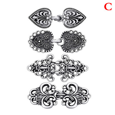 4Vnt Retro megztinis Clip Cape Šalikas Marškiniai Megztinis Apykaklė Duck Clip Šalikas Palaidinė Apykaklė Sagtis Drabužių Dekoracija Sagės Smeigtukas