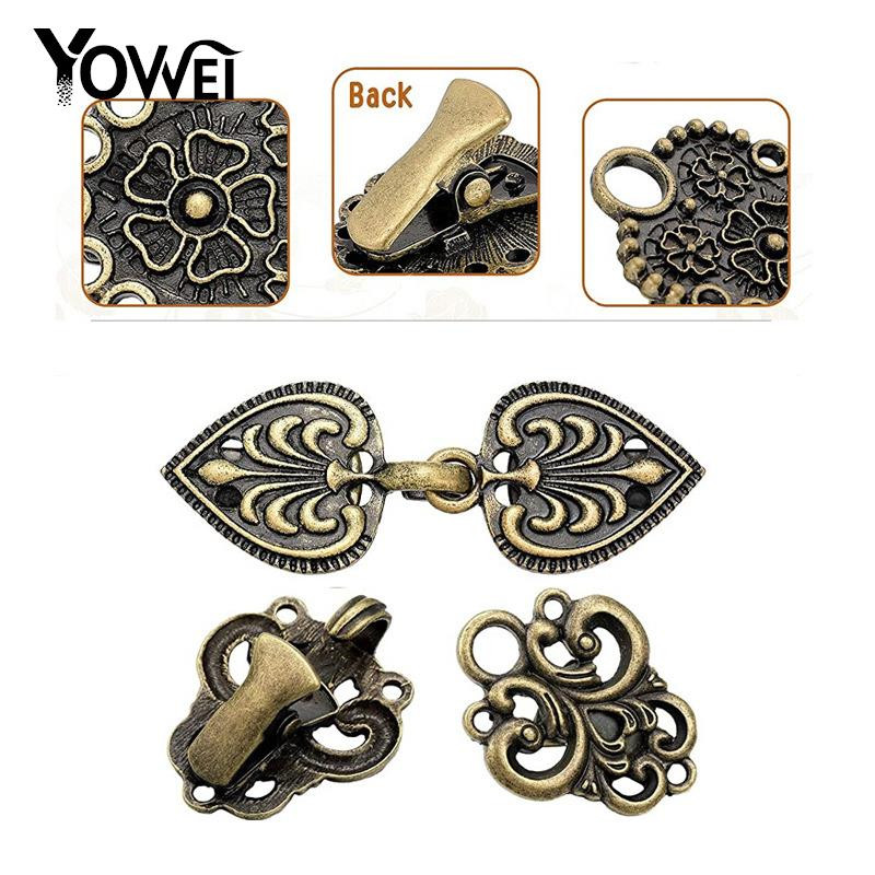 4Vnt Retro megztinis Clip Cape Šalikas Marškiniai Megztinis Apykaklė Duck Clip Šalikas Palaidinė Apykaklė Sagtis Drabužių Dekoracija Sagės Smeigtukas