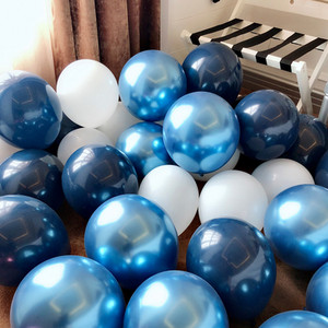 20 bucăți 12 inci baloane din latex din metal cromat, aur roz, argint, confeti, baloane cu heliu, pentru petrecerea de aniversare, pentru decorațiuni de nuntă.