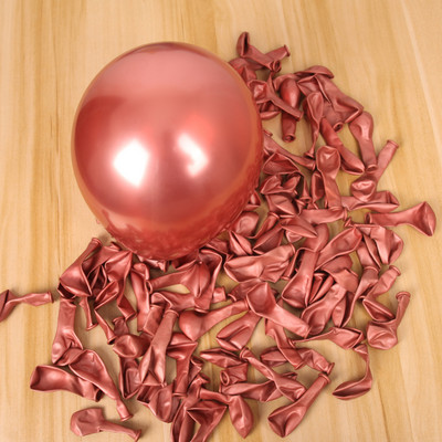 20 bucăți 12 inci baloane din latex din metal cromat, aur roz, argint, confeti, baloane cu heliu, pentru petrecerea de aniversare, pentru decorațiuni de nuntă.