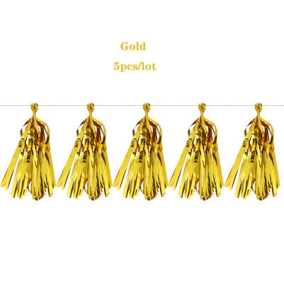 36 inčni golemi kromirani metalni lateks baloni 35 cm papirnati ukrasi s resicama Ukrasi za vjenčanje i rođendane Dječje igračke