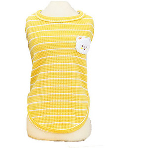 Citronu raksta suņu veste krekls mājdzīvnieku apģērbs vasaras suņu krekls pulovers kucēnu apģērbs bez piedurknēm suņa kapuces veste maziem suņiem XXL