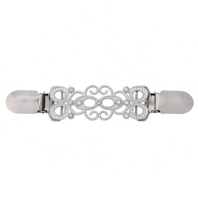 Vintage kardigan pluus klamber kampsun sall pross klamber Pardisuuga kaetud metallist klambri hoidja galvaniseeritud sulamist rõivaklamber