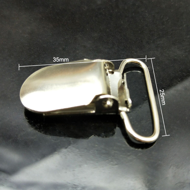 Metāla knupītis Suspender Clips Apģērbu saspraudes Craft priekš Krūšu klipšu Rotaļlietu turētājs Apģērbu Šūšanas Piederums 6 gab/partija