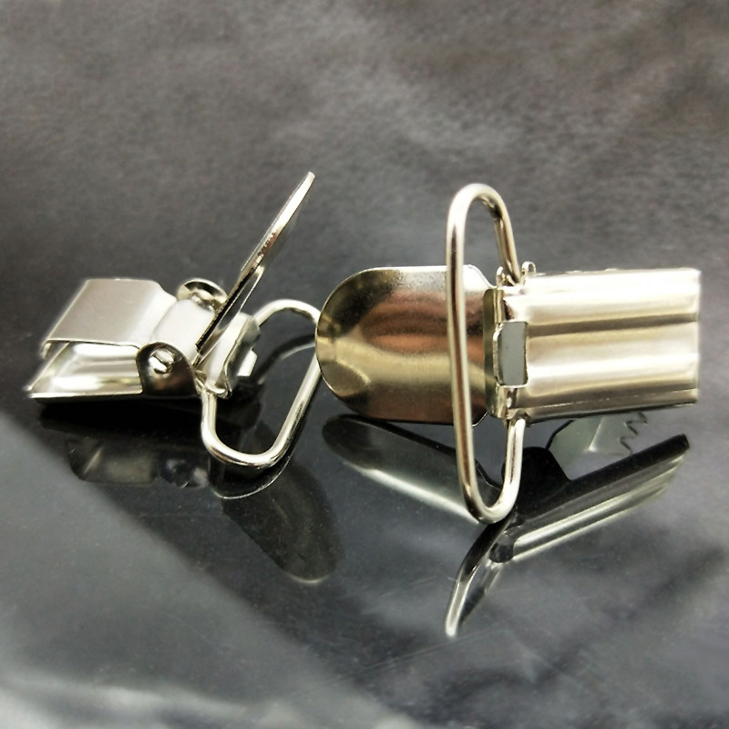 Metāla knupītis Suspender Clips Apģērbu saspraudes Craft priekš Krūšu klipšu Rotaļlietu turētājs Apģērbu Šūšanas Piederums 6 gab/partija