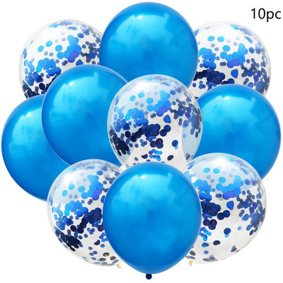20gab / partija pērļu lateksa konfeti piepūšamo hēlija balonu festivāla dzimšanas dienas svinību dekorācijas bērniem bērnu dušas piederumi