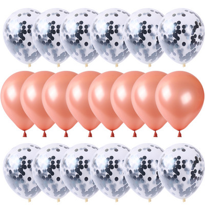 20gab / partija pērļu lateksa konfeti piepūšamo hēlija balonu festivāla dzimšanas dienas svinību dekorācijas bērniem bērnu dušas piederumi