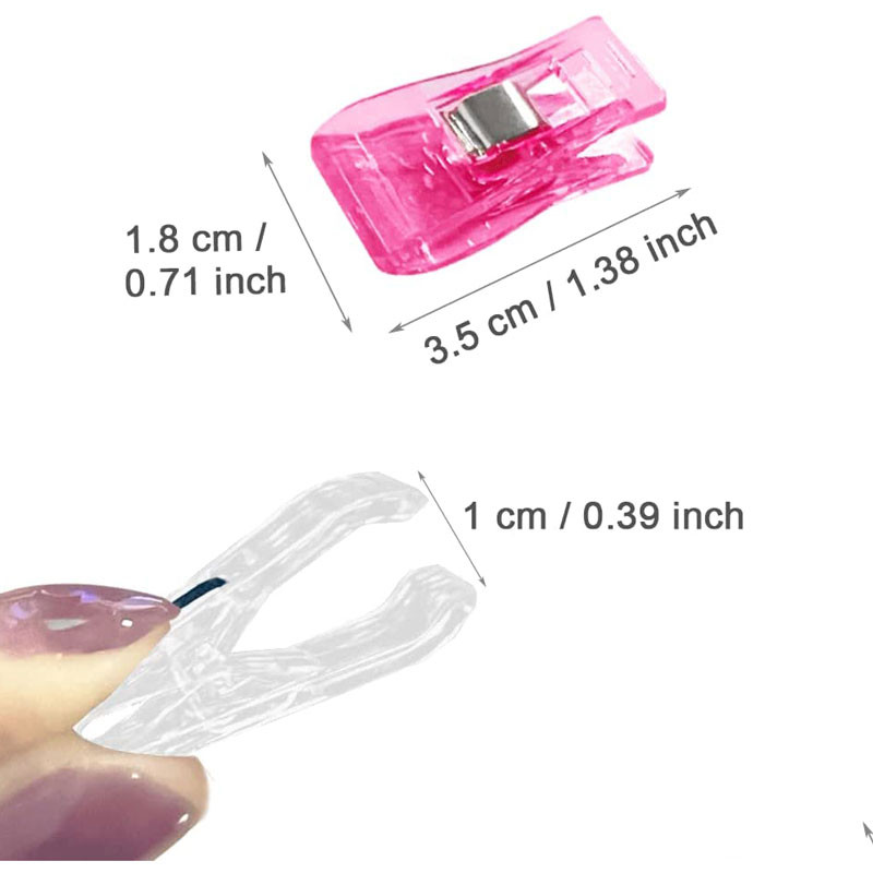 20 vnt. universalios segtukai siuvimo segtukai dygsniavimo segtukai segtukai, skirti nerti Mezgimui Bendros paskirties siuvimo priedai