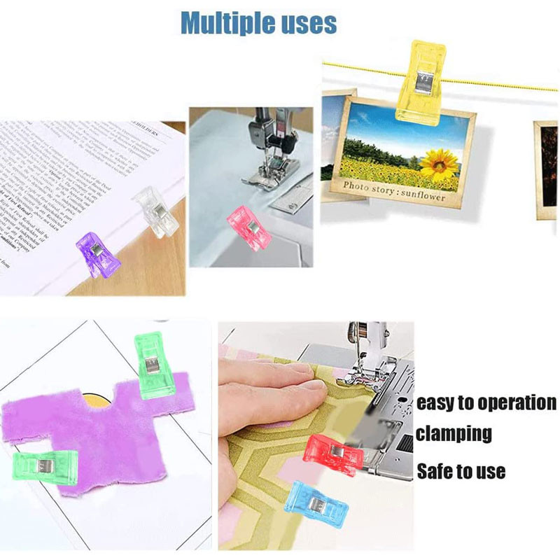 20 vnt. universalios segtukai siuvimo segtukai dygsniavimo segtukai segtukai, skirti nerti Mezgimui Bendros paskirties siuvimo priedai