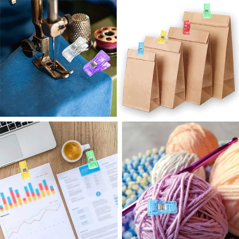 20 vnt. universalios segtukai siuvimo segtukai dygsniavimo segtukai segtukai, skirti nerti Mezgimui Bendros paskirties siuvimo priedai