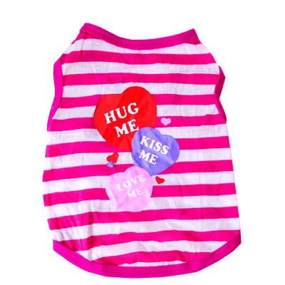 Nyári puha kutya mellény macska póló kiskutya kutyák ruhák aranyos kisállat ruhák rajzfilm kisállat ruhák alkalmi ing Kisállat Vestido Hot Sale