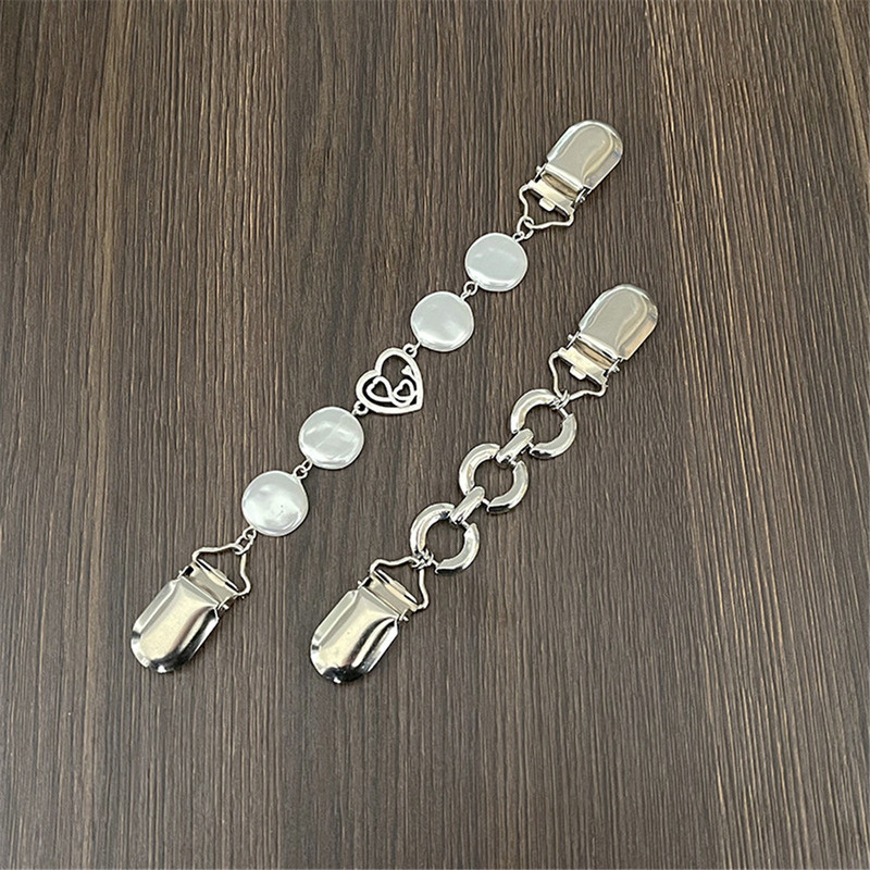 New Love Clip pentru pulover Fashion Pearl Pandantiv Cardigan Clip Guler Nunta Banchet Îmbrăcăminte Broșă Cataramă Fusta Doamnelor Clip Fix