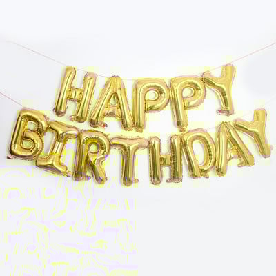 13 buc. Baloane din folie multi-tematice La mulți ani Baloane cu scrisori Banner pentru ziua de naștere pentru copii Decorații pentru prima zi de naștere pentru Baby Shower