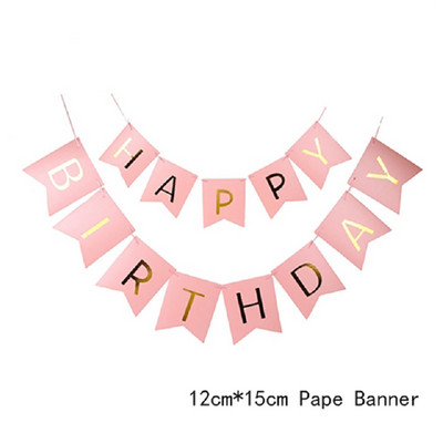 13 buc. Baloane din folie multi-tematice La mulți ani Baloane cu scrisori Banner pentru ziua de naștere pentru copii Decorații pentru prima zi de naștere pentru Baby Shower