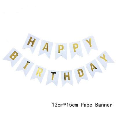 13 buc. Baloane din folie multi-tematice La mulți ani Baloane cu scrisori Banner pentru ziua de naștere pentru copii Decorații pentru prima zi de naștere pentru Baby Shower