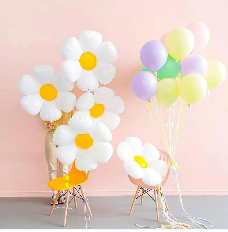 32 colių baltas skaitmeninis aliuminio folijos balionas didelis mažas margutis balionas vaikų gimtadienio vakarėlio dekoravimas kūdikių dušo helio balionai