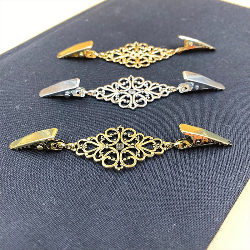 Ρετρό κλιπ ρούχων Creative Fasteners Μαντίλι Ζακέτα Κλιπ καρφίτσα Κομψή καρφίτσα με αγκράφα Κλιπ Γυναικεία κοσμήματα