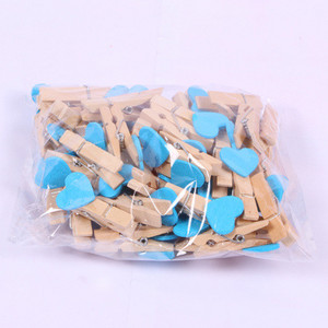 50 τμχ/παρτίδα Μικρό μέγεθος 3,5*0,7 εκ. Μίνι ανοιξιάτικη σημύδα πολύχρωμα Ξύλινα κλιπ για χειροτεχνία ρούχων Διακοσμητικό σνακ Κλιπ φωτογραφιών Κλιπ μανταλάκια