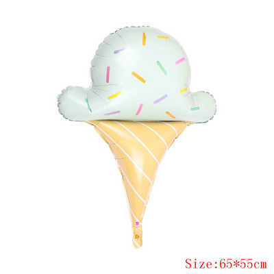 5gab konfekšu saldējums Rozā ar punktiem 32 collu Skaitlis Folija Balons Donuts Pasaules tēma Dzimšanas dienas ballītes noformējums Globos Bērnu rotaļlieta