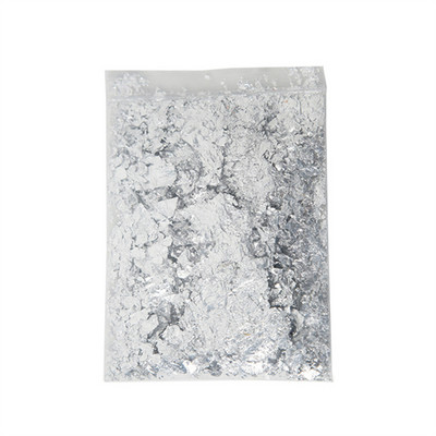 2g toidukvaliteediga läikiv kuldfoolium Schabini helbed 24K kullast hõbedast roosikullast lehed dekoratiivsed koogimagustoidu köögitarbed