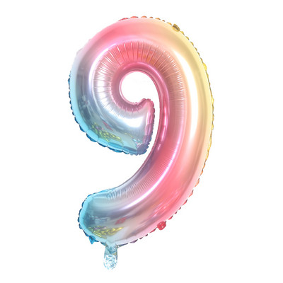 6 vnt./partija gradiento karvių balionas Naujųjų metų Kalėdų skaičius Gimtadienio vakarėlio dekoracijos Vaikų vienaragio vakarėlio vestuvių balionai