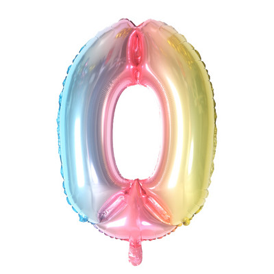 6 vnt./partija gradiento karvių balionas Naujųjų metų Kalėdų skaičius Gimtadienio vakarėlio dekoracijos Vaikų vienaragio vakarėlio vestuvių balionai