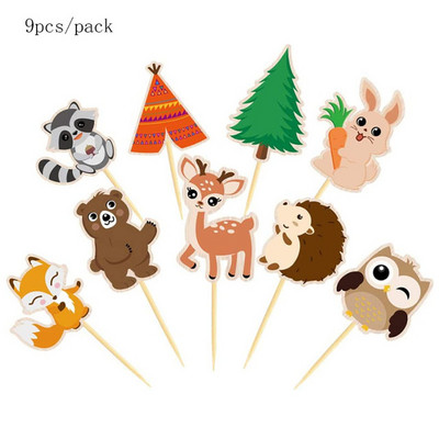 Uus teema Loomad Palju õnne sünnipäevaks koogitops Multifilm Kaelkirjak Luik Koerad Kassid Koogitops beebi sünnipäevapeoks koogikaunistusteks