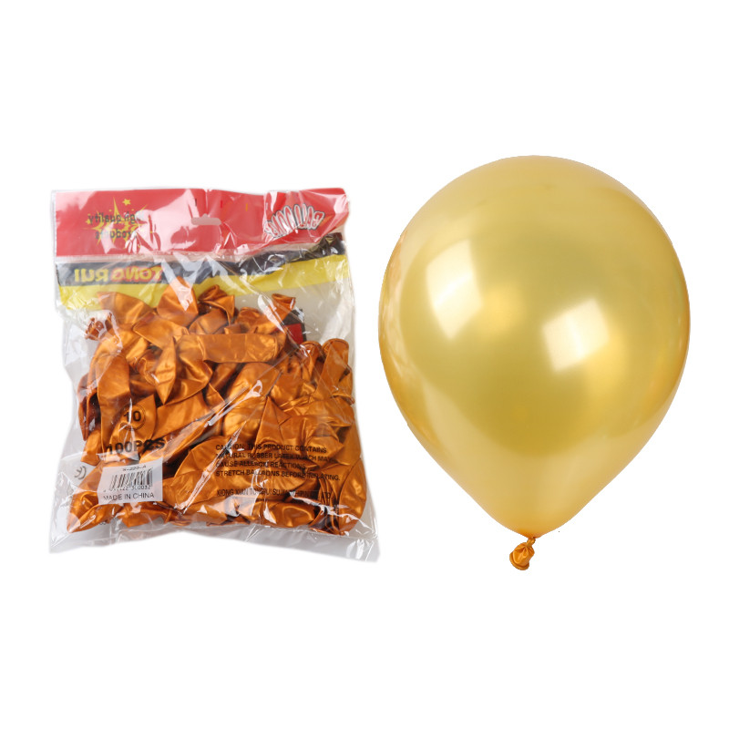 20 ks 10/12 palcových perleťových latexových balónov, zlatých a strieborných práškových, narodeninových, svadobných, dekoračných, héliových balónov na detskú oslavu