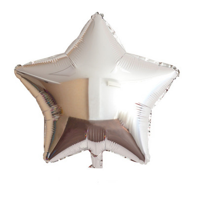 10 buc./lot 18 inch, auriu, aur trandafir, balon din folie de aluminiu în formă de stea, în formă de inimă, decorațiuni pentru petrecerea de naștere, jucării pentru copii pentru baie pentru copii