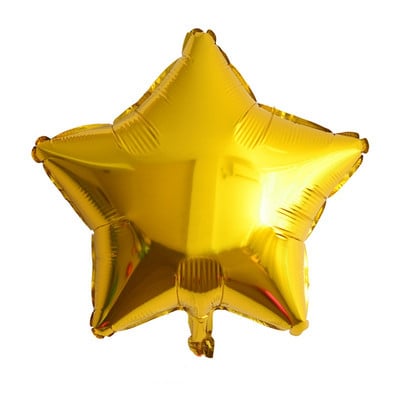 10 buc./lot 18 inch, auriu, aur trandafir, balon din folie de aluminiu în formă de stea, în formă de inimă, decorațiuni pentru petrecerea de naștere, jucării pentru copii pentru baie pentru copii