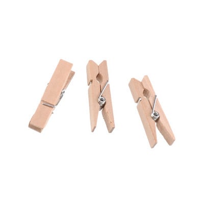 Kis méretű mini fa kapcsok 25/35/45/72mm Coloful klipek Fénykép klipek lepedőhöz DTY ruhacsipesz kézműves dekor klipek csapok