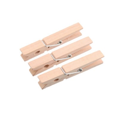Kis méretű mini fa kapcsok 25/35/45/72mm Coloful klipek Fénykép klipek lepedőhöz DTY ruhacsipesz kézműves dekor klipek csapok