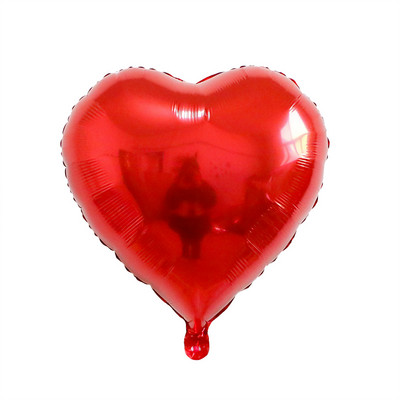 Balon uriaș din folie în formă de inimă de 36 de inci, balon cu heliu în formă de inimă, trandafir, roșu, roz, decorare pentru petrecere, nuntă de mireasă