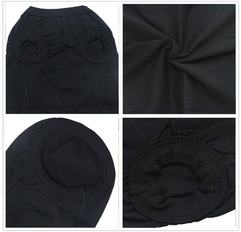 XS-3XL Καλοκαιρινό καθαρό βαμβακερό κουτάβι κενό πουκάμισο σκυλιών Ρούχα μαλακά μονόχρωμα φανελάκια για σκύλους με πάτο μπλουζάκια για μικρά μεσαία μεγάλα σκυλιά