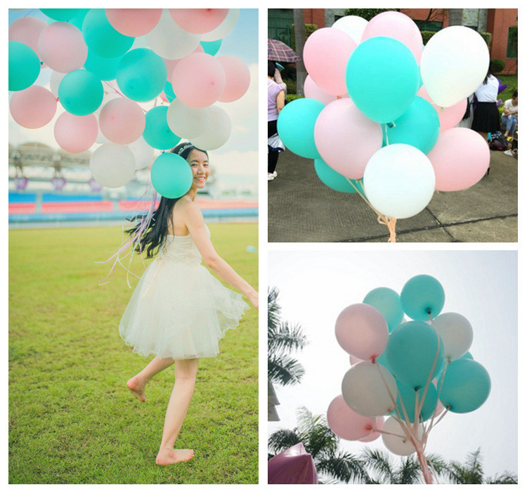 20 vnt / partija 12 colių perliniai saldainiai macaron latekso gimtadienio vakarėlio vestuvių dekoravimas romantiškas balionas kūdikio dušo žaislas