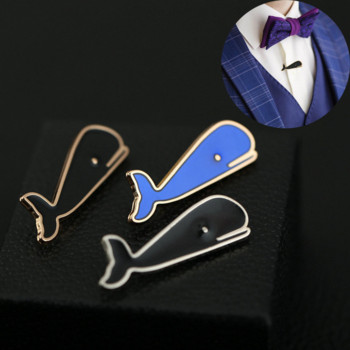 Μεταλλικό απλό κλιπ γραβάτας φάλαινας Επαγγελματικά κλιπ γραβάτας Μανικετόκουμπα Ανδρικό κοστούμι κλιπ μπάρα τσέπης κούμπωμα γραβάτα κούμπωμα καρφίτσα γραβάτα Δώρα Κοσμήματα