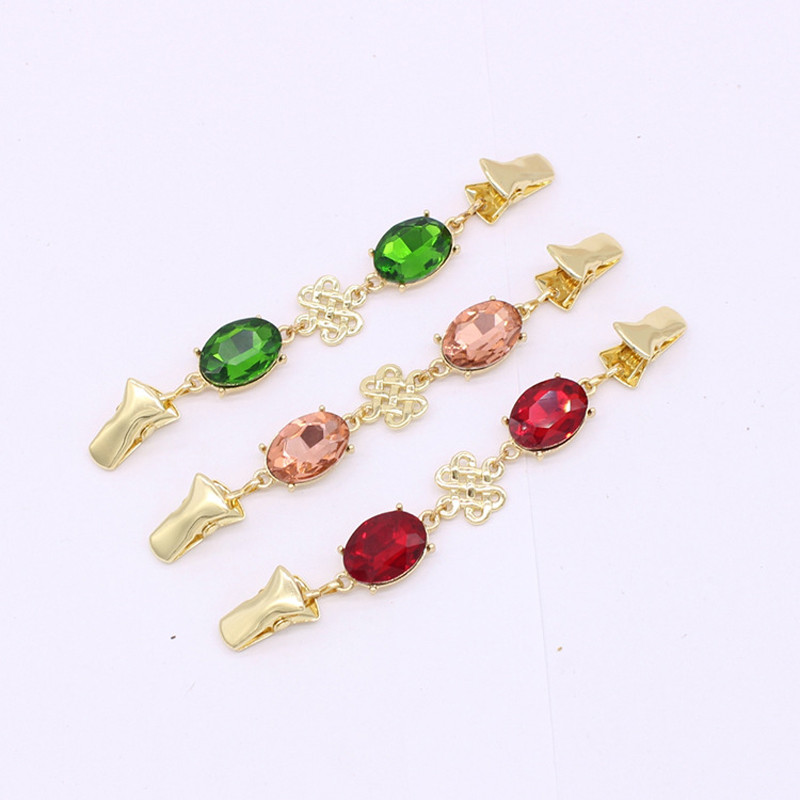 Kampsun Kardigan Klambrid Pardisuu klambrid Painduvad kristallhelmeste nööpnõelad Pross Sall Särgi Kaelus Pandlad rõivaste kaunistamiseks