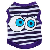 Κλασικό ριγέ πουκάμισο για σκύλους φθηνά ρούχα σκυλιών για μικρά σκυλιά Καλοκαιρινό μπλουζάκι Chihuahua Χαριτωμένο γιλέκο κουταβιών Terrier Ρούχα για σκύλους