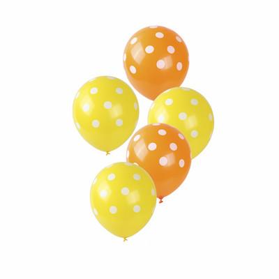 10/20 tk 12-tollised värvilised täpilised lateksõhupallid lainetäpilised heeliumõhupallid pulma-sünnipäevapeo kaunistused Beebi dušš lastele mänguasjapall